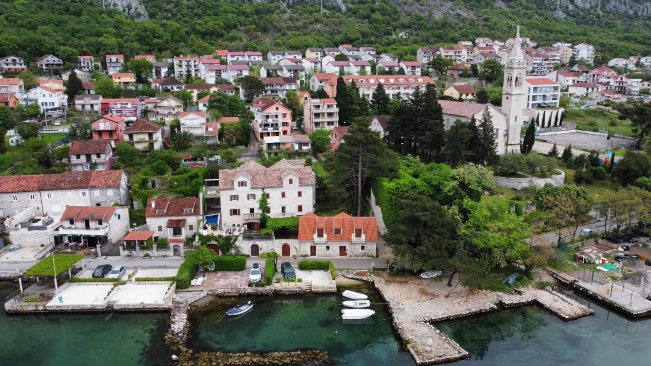 Villa Luxury Stone On The Sea With Private Pool And View Kotor Exterior photo