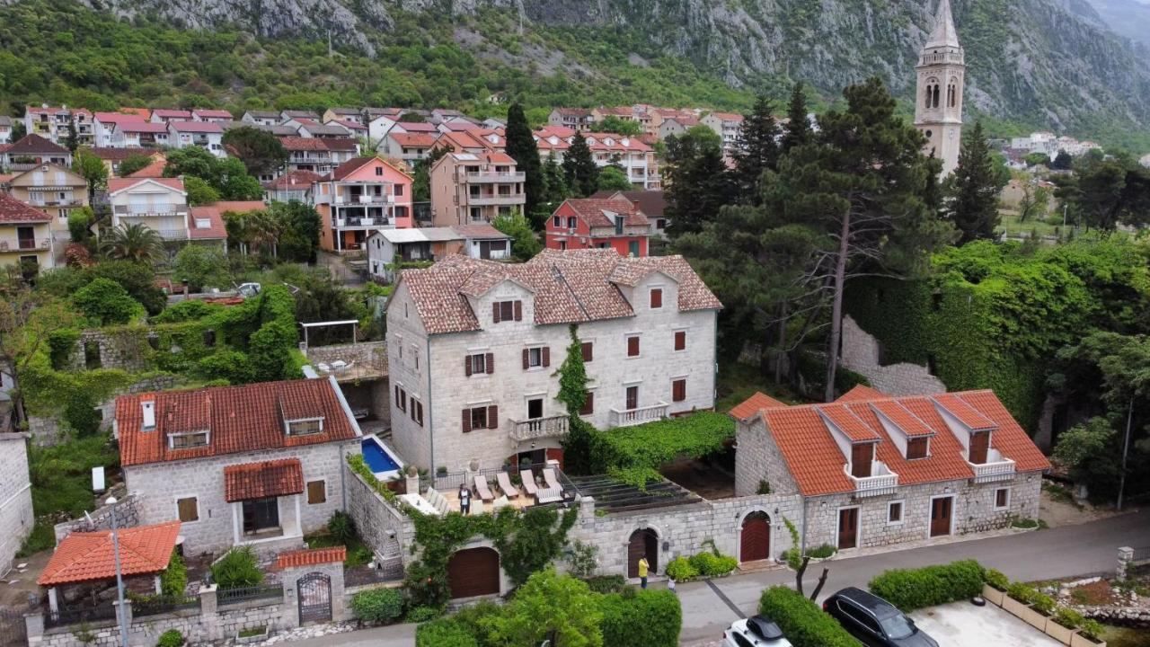 Villa Luxury Stone On The Sea With Private Pool And View Kotor Exterior photo
