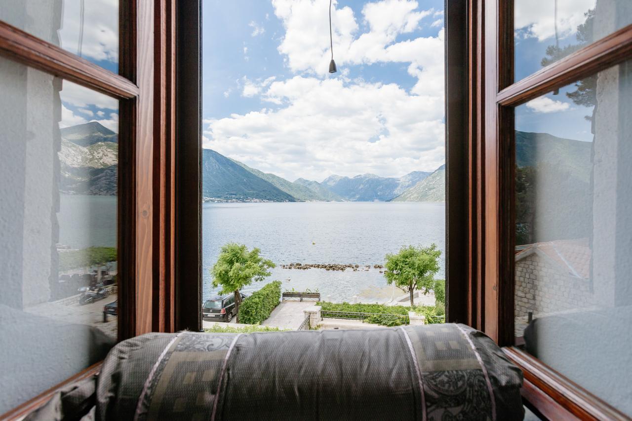Villa Luxury Stone On The Sea With Private Pool And View Kotor Exterior photo